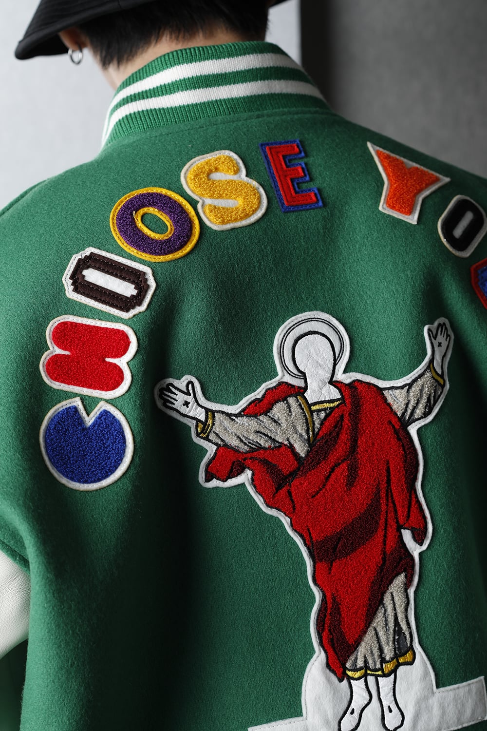 セントマイケル × デニム ティアーズ スタジアムジャケット