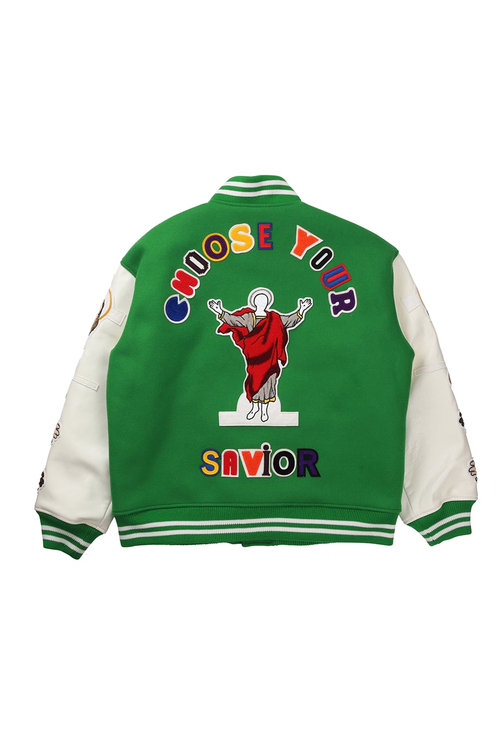 セントマイケル × デニム ティアーズ スタジアムジャケット