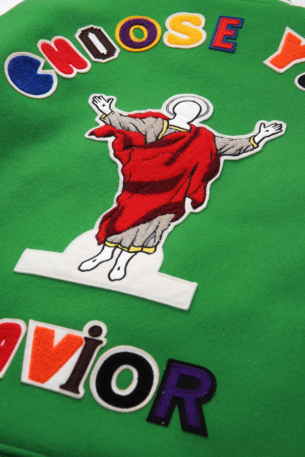 セントマイケル × デニム ティアーズ スタジアムジャケット