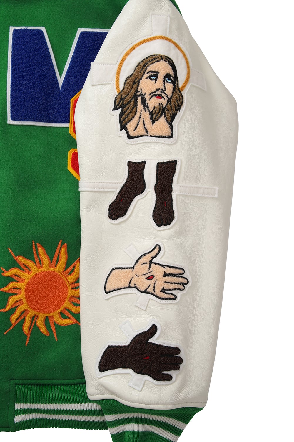 セントマイケル × デニム ティアーズ スタジアムジャケット