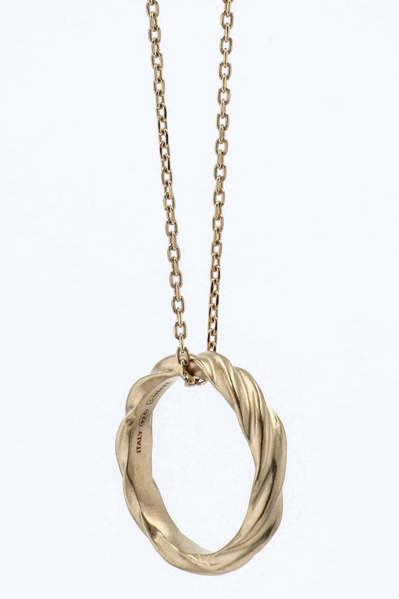 Necklace Yellow Gold Burattato