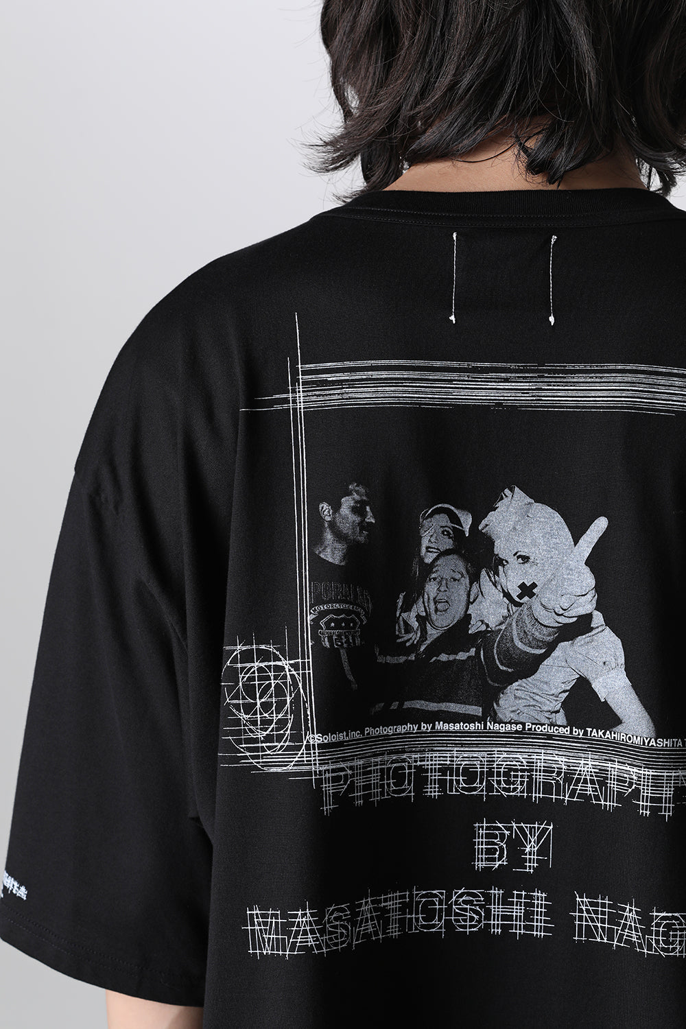 Oversized S/S Pocket tee (diversity.) Black