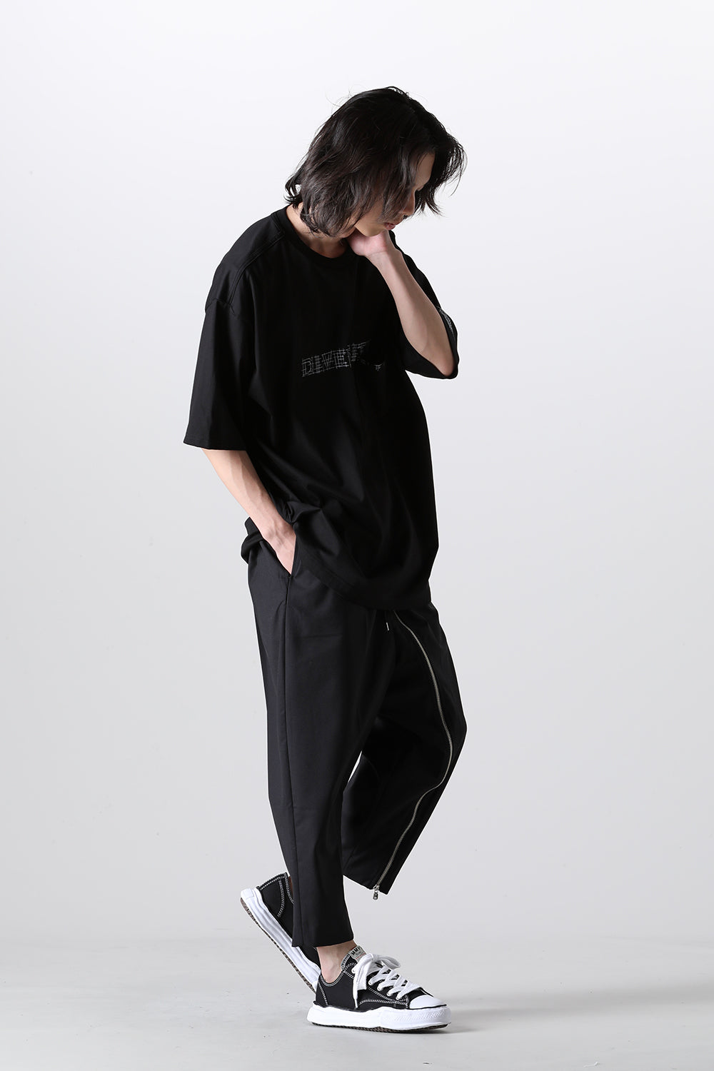 Oversized S/S Pocket tee (diversity.) Black