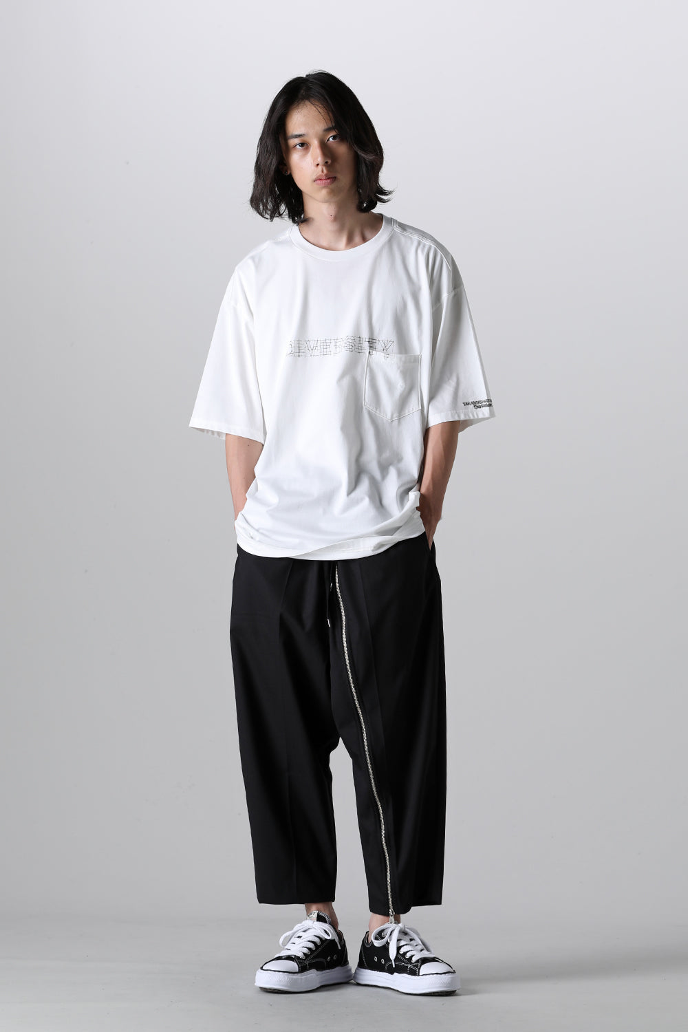 Oversized S/S Pocket tee (diversity.) White