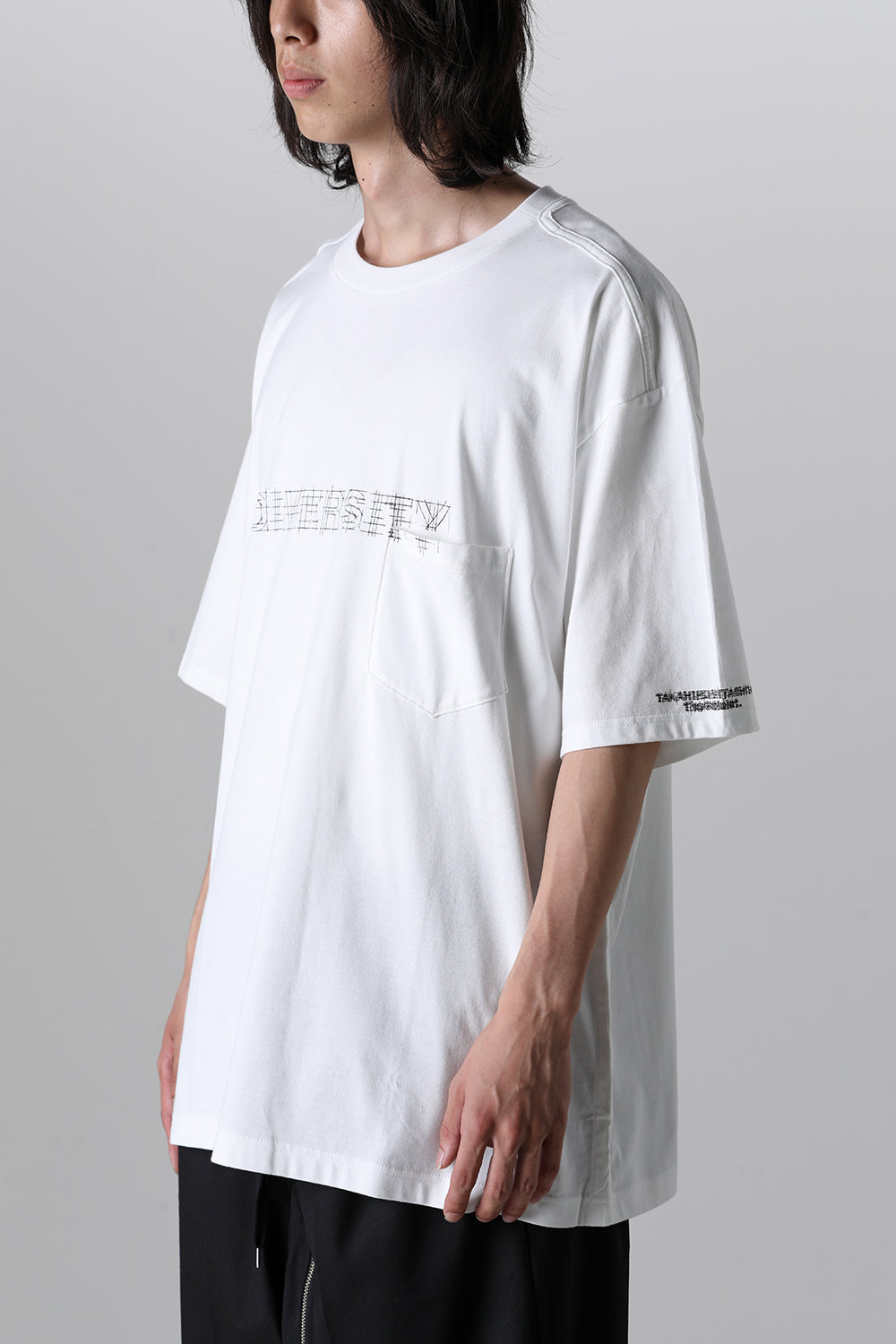 Oversized S/S Pocket tee (diversity.) White