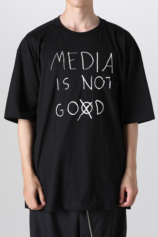 Oversized S/S Pocket tee (media is not go⨂d. type 2)