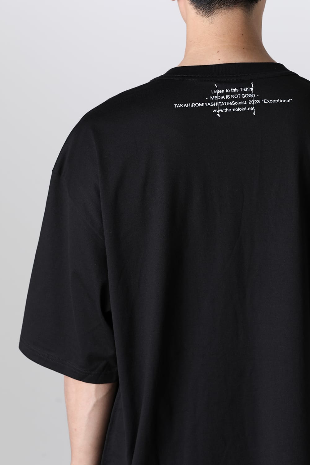 Oversized S/S Pocket tee (media is not go⨂d. type 2)
