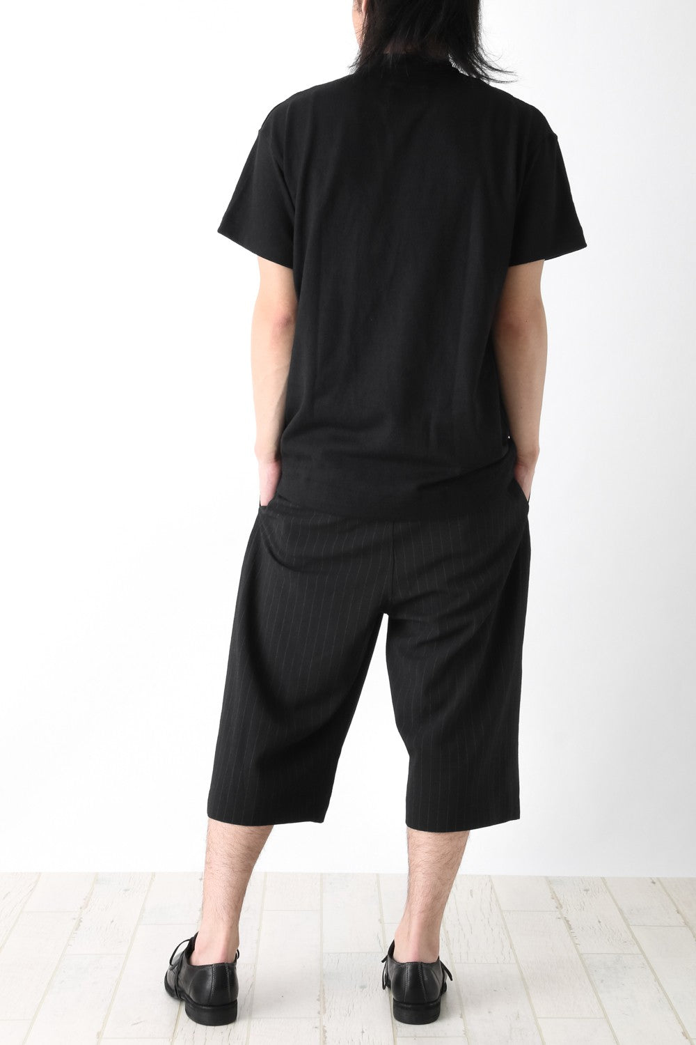 Placket Collar Oversized T-Shirt