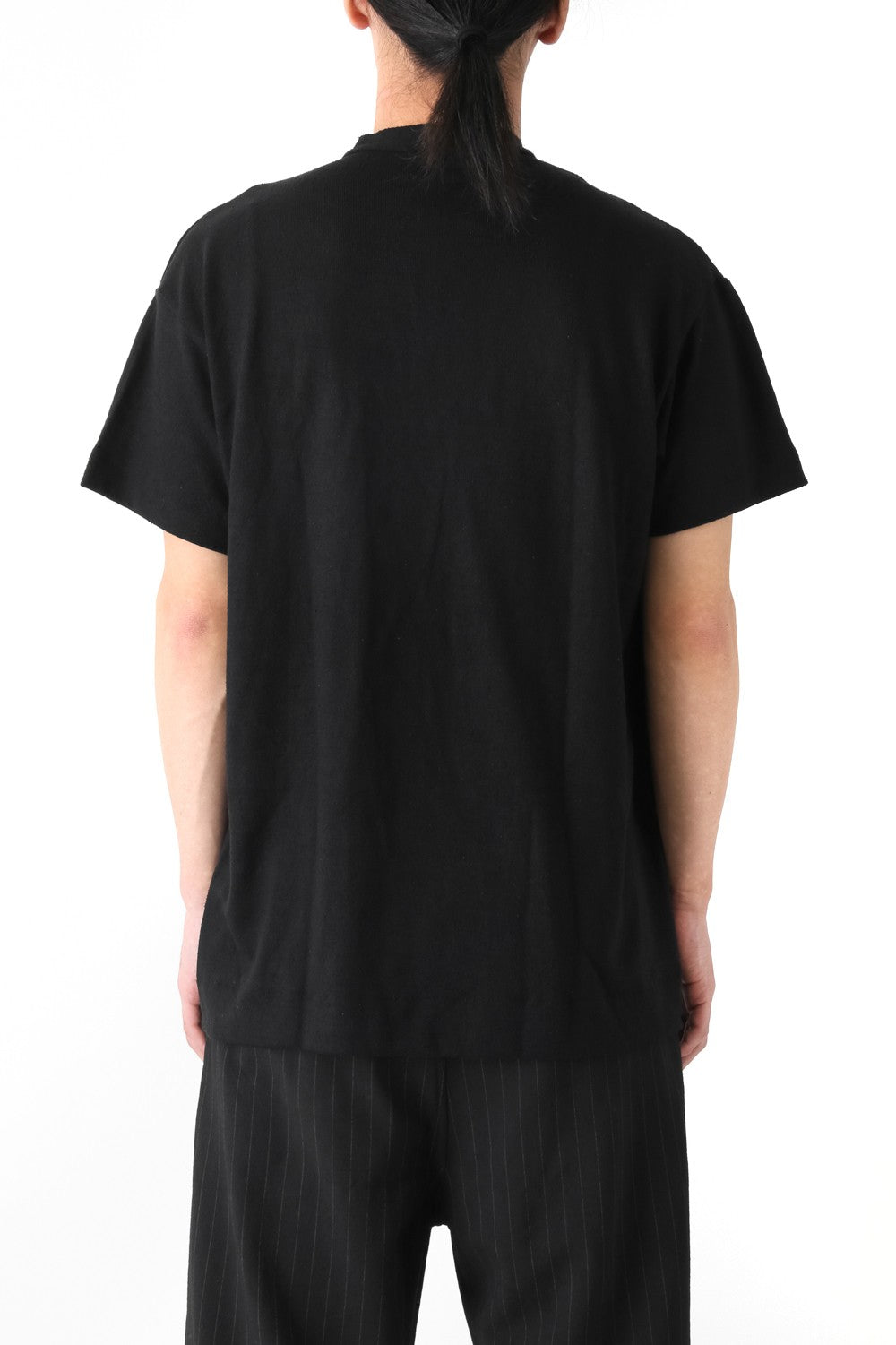 Placket Collar Oversized T-Shirt