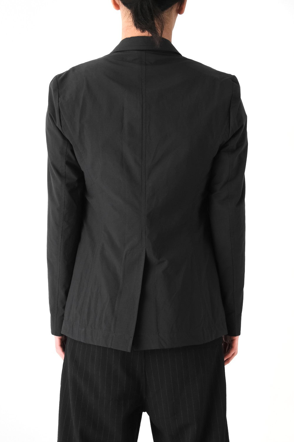 Vertical Pocket Long Blazer