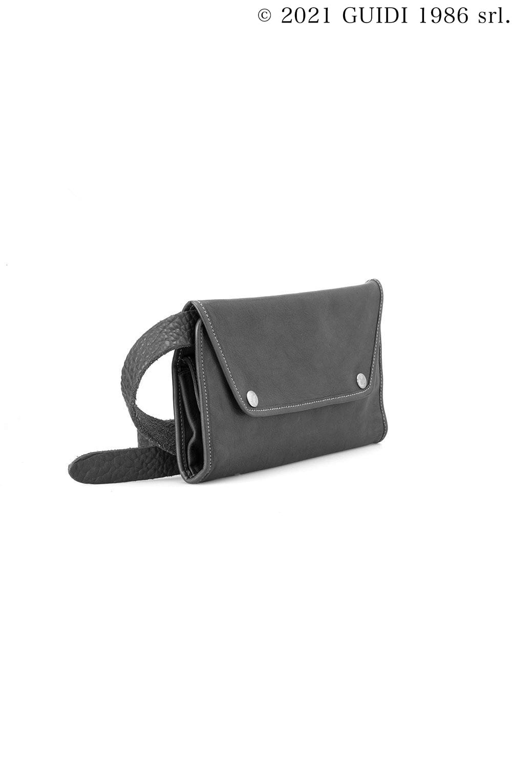 SP14P - Leather Folded Belt Bag