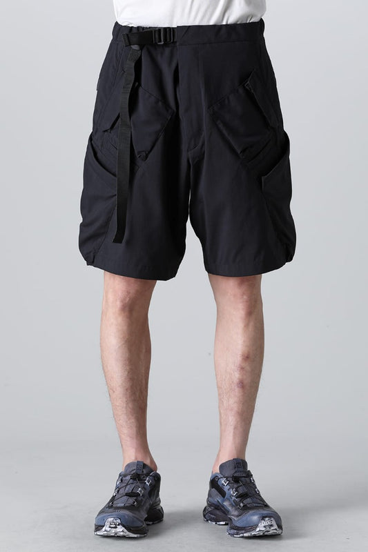 Nylon Stretch BDU Short Pant Black