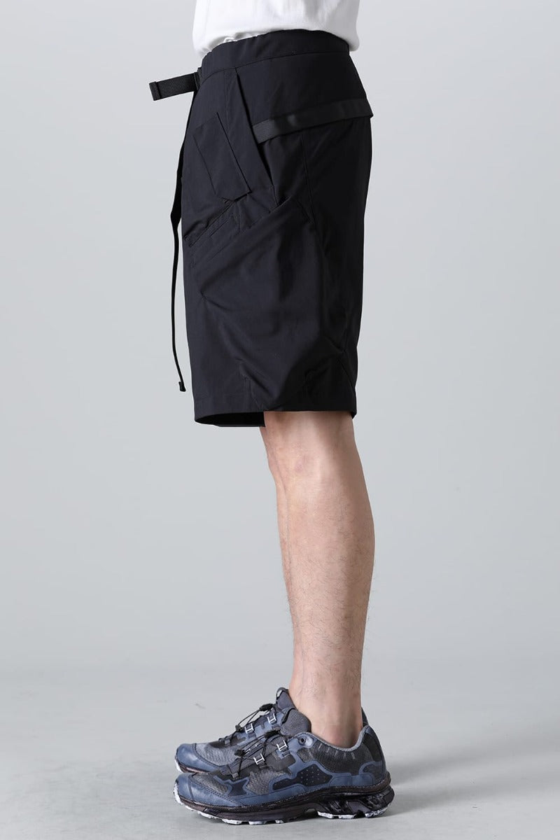 Nylon Stretch BDU Short Pant Black