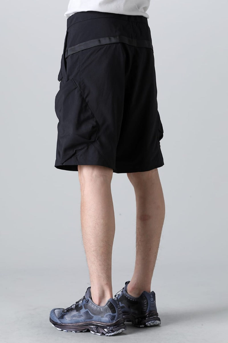 Nylon Stretch BDU Short Pant Black