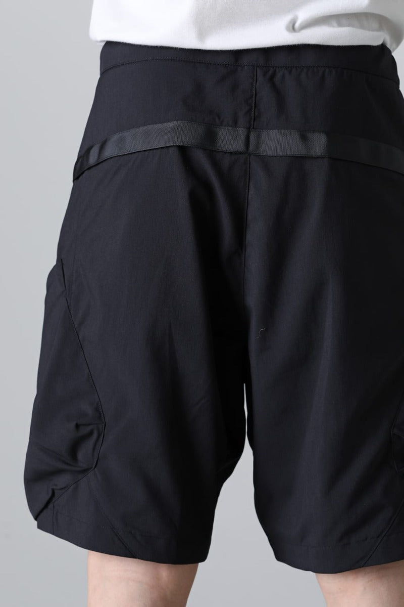 Nylon Stretch BDU Short Pant Black