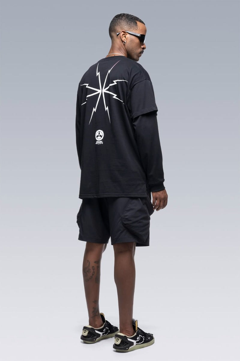 Nylon Stretch BDU Short Pant Black