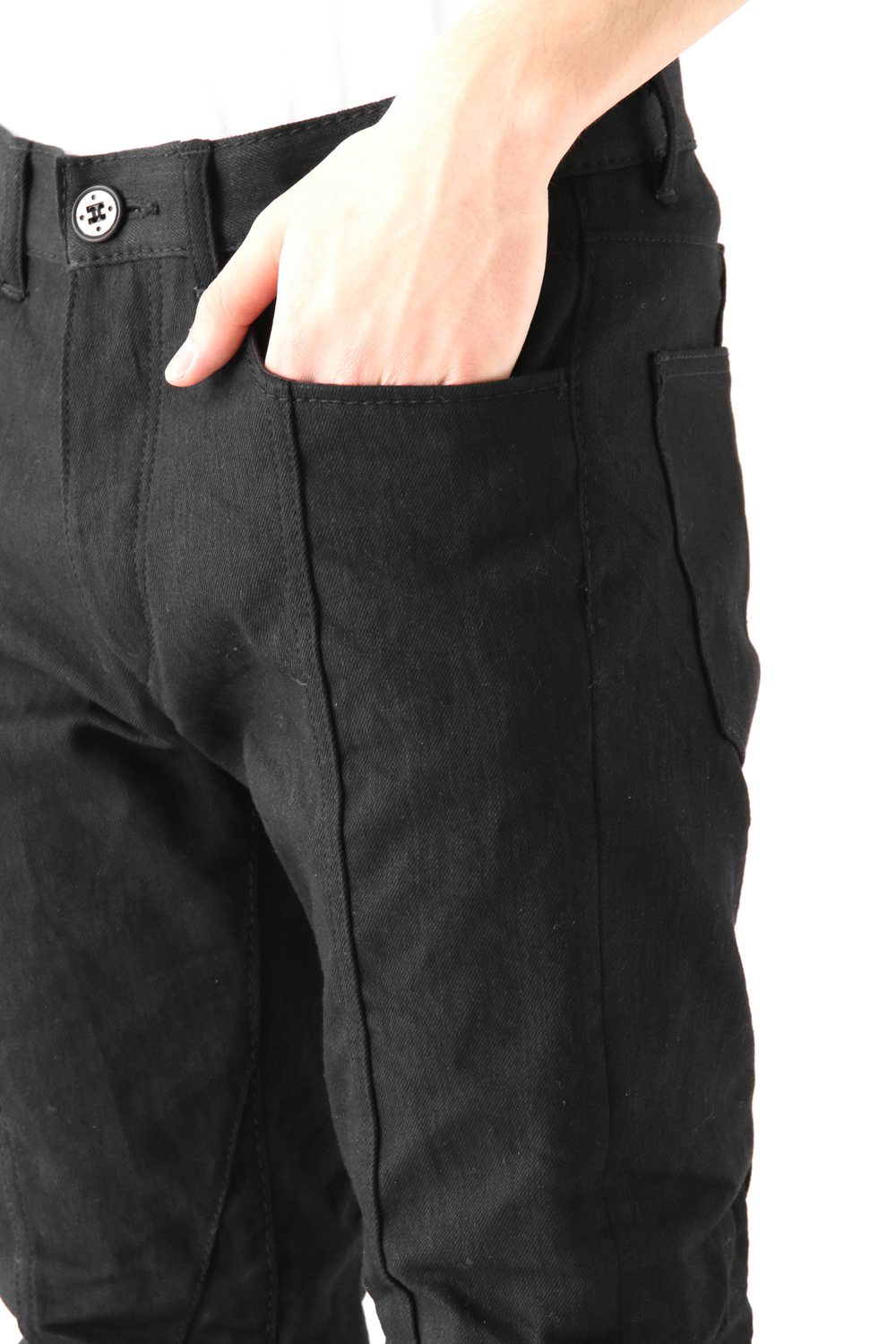 10oz Stretch Curved Denim Pants