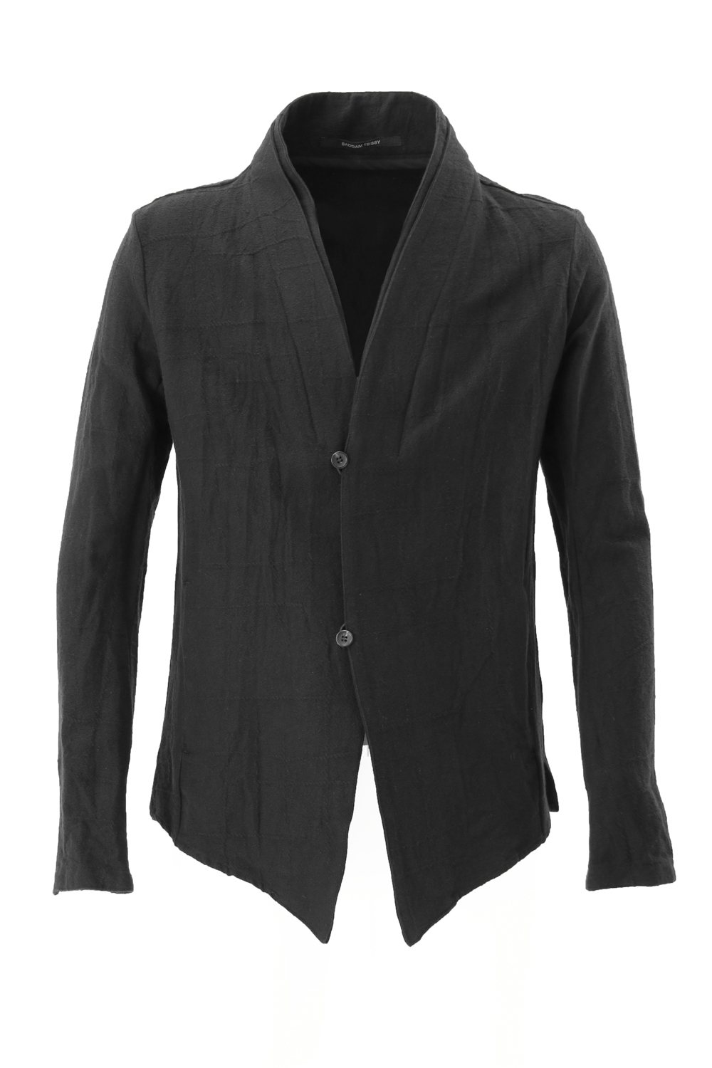 Jacquard Layered Collar Shirt Jacket FASCINATE Limited