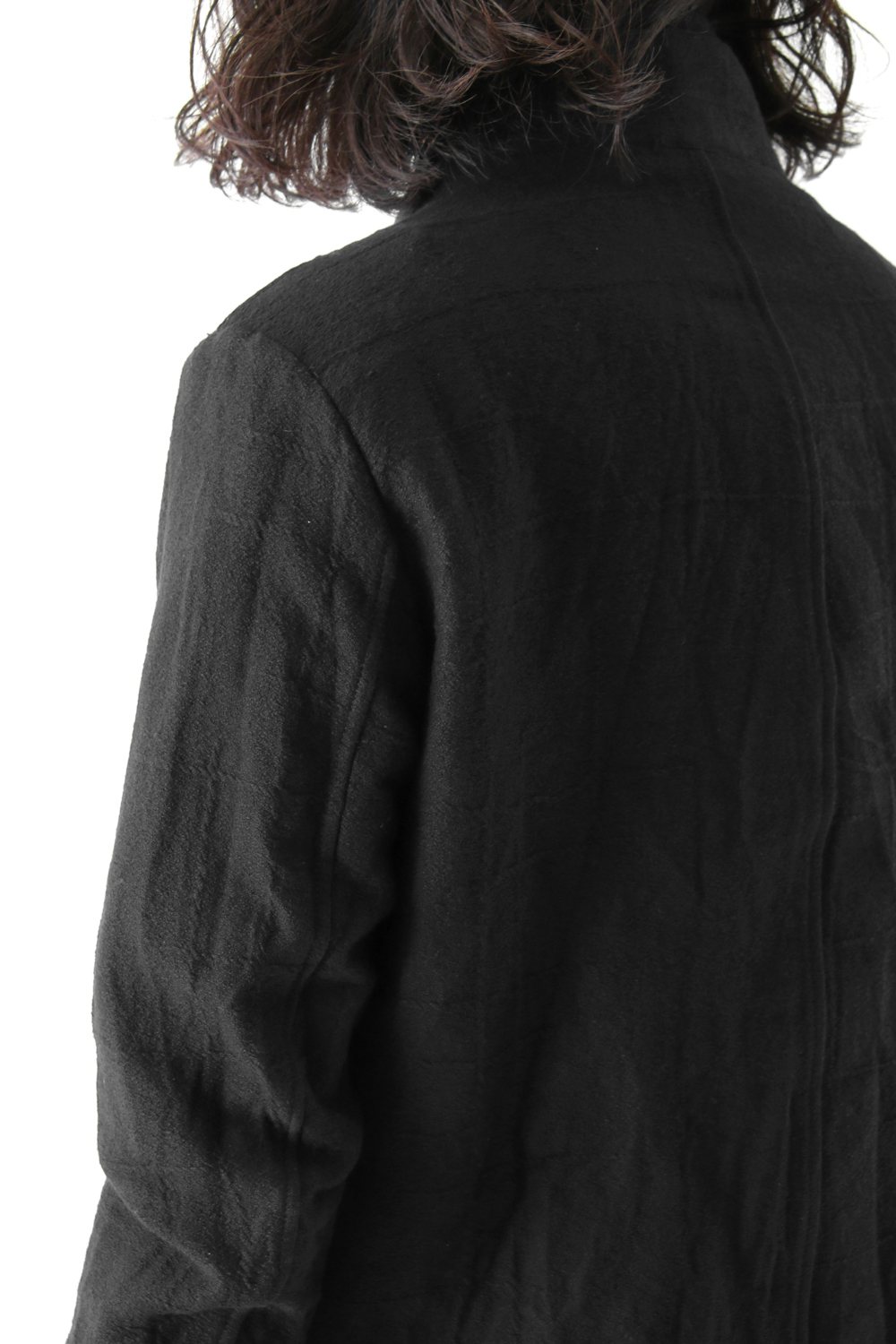 Jacquard Layered Collar Shirt Jacket FASCINATE Limited