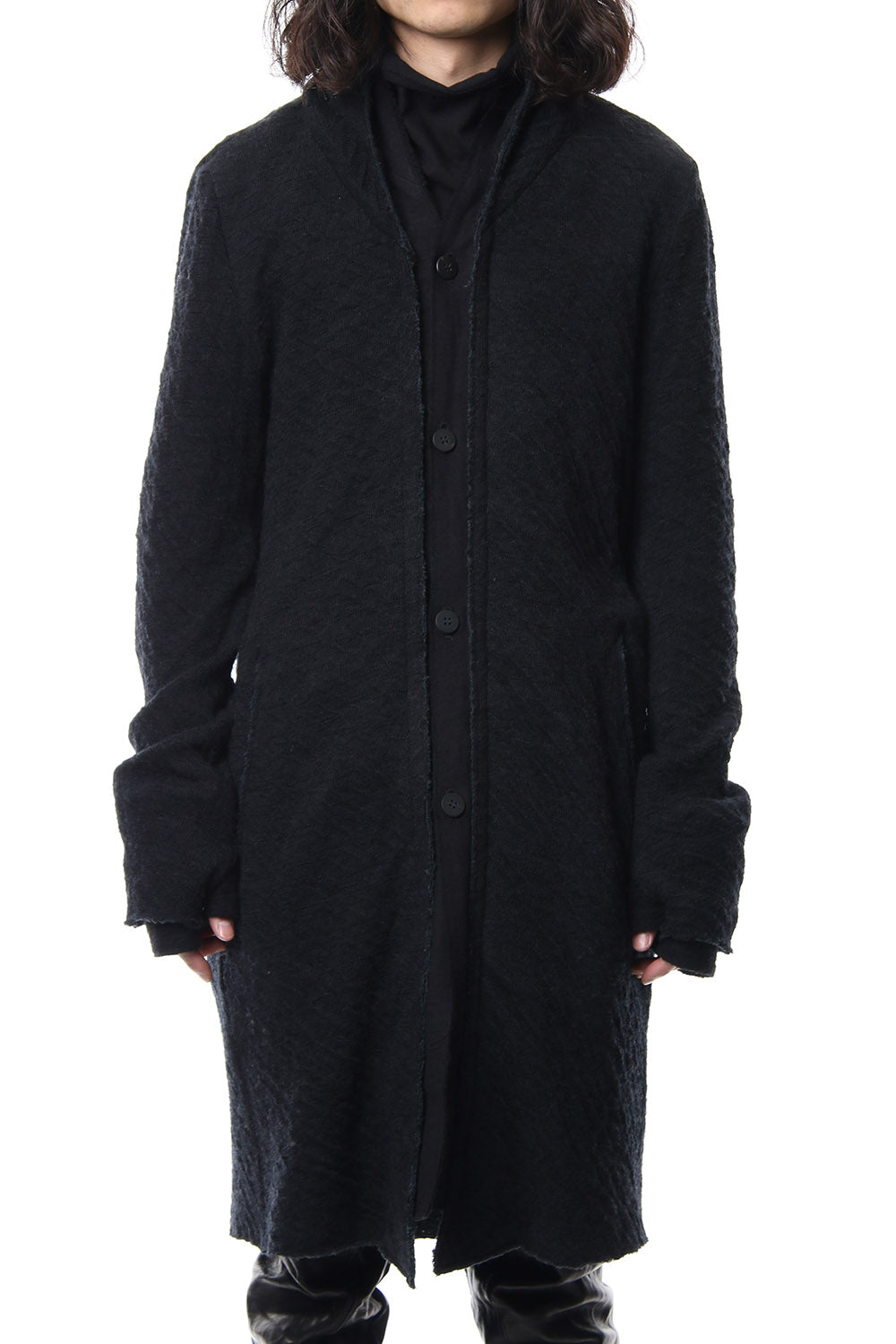 Norway wool dual-layered fabric coat