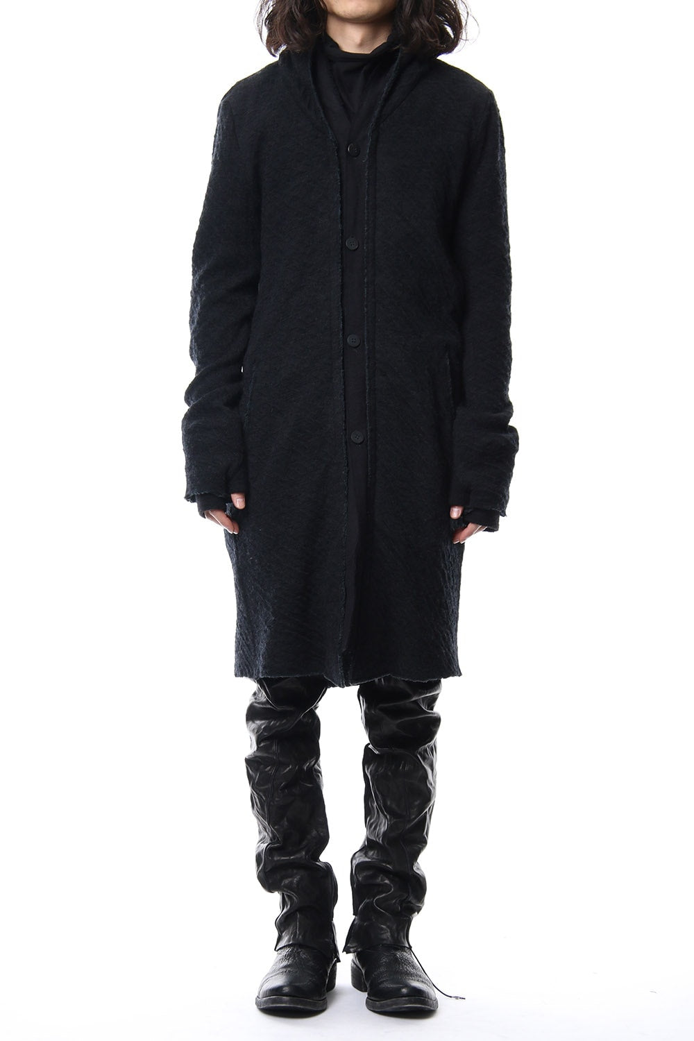Norway wool dual-layered fabric coat