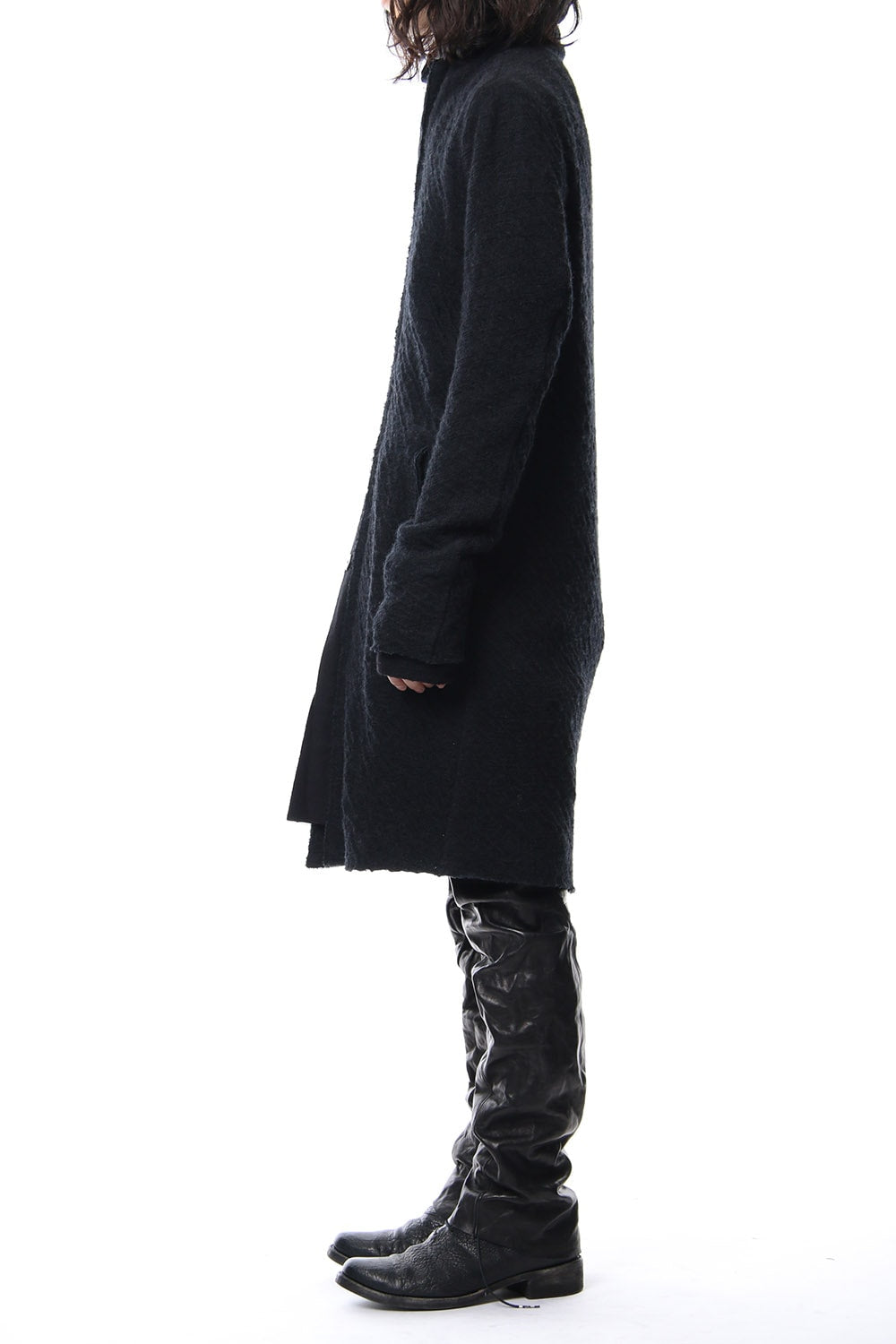 Norway wool dual-layered fabric coat