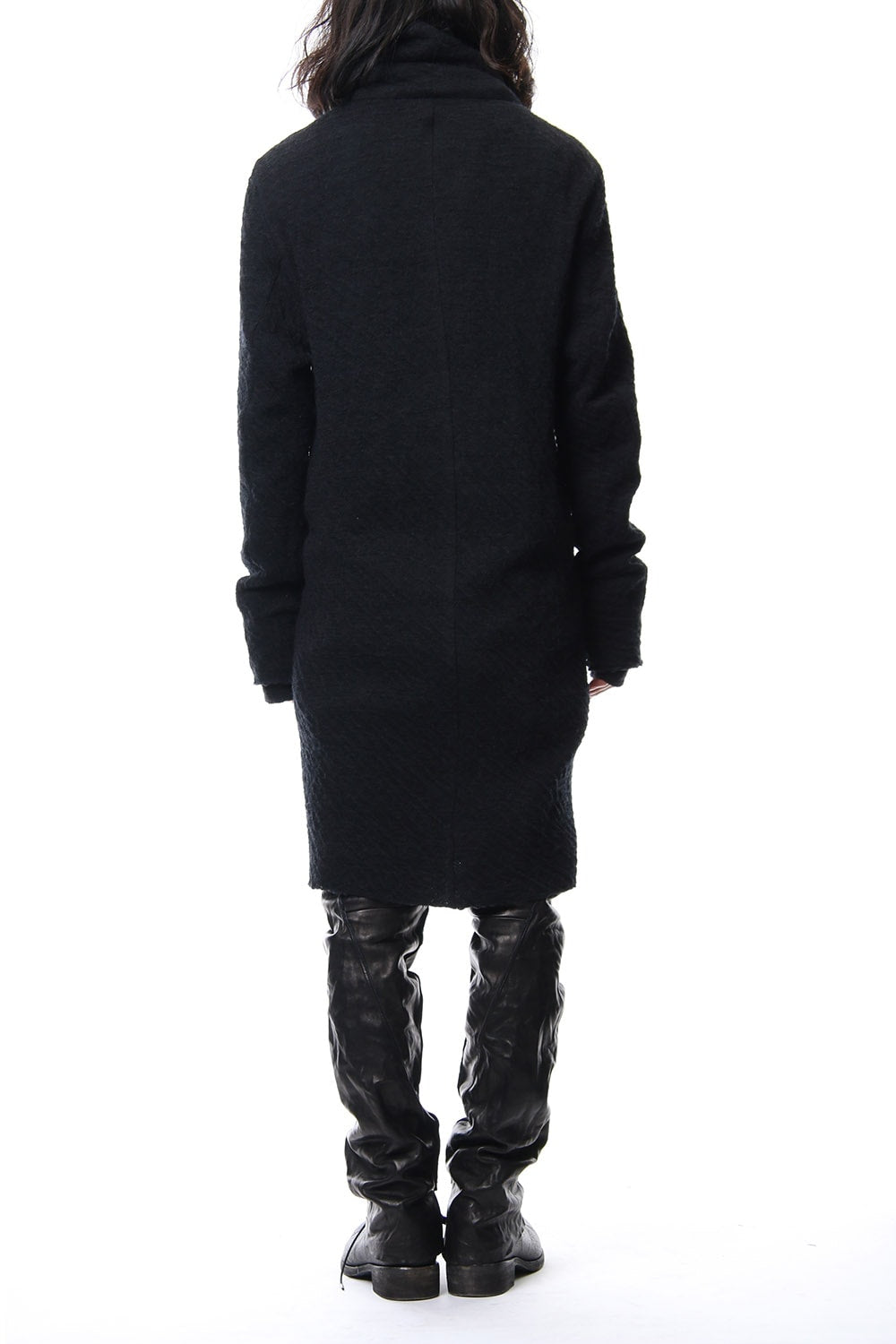 Norway wool dual-layered fabric coat