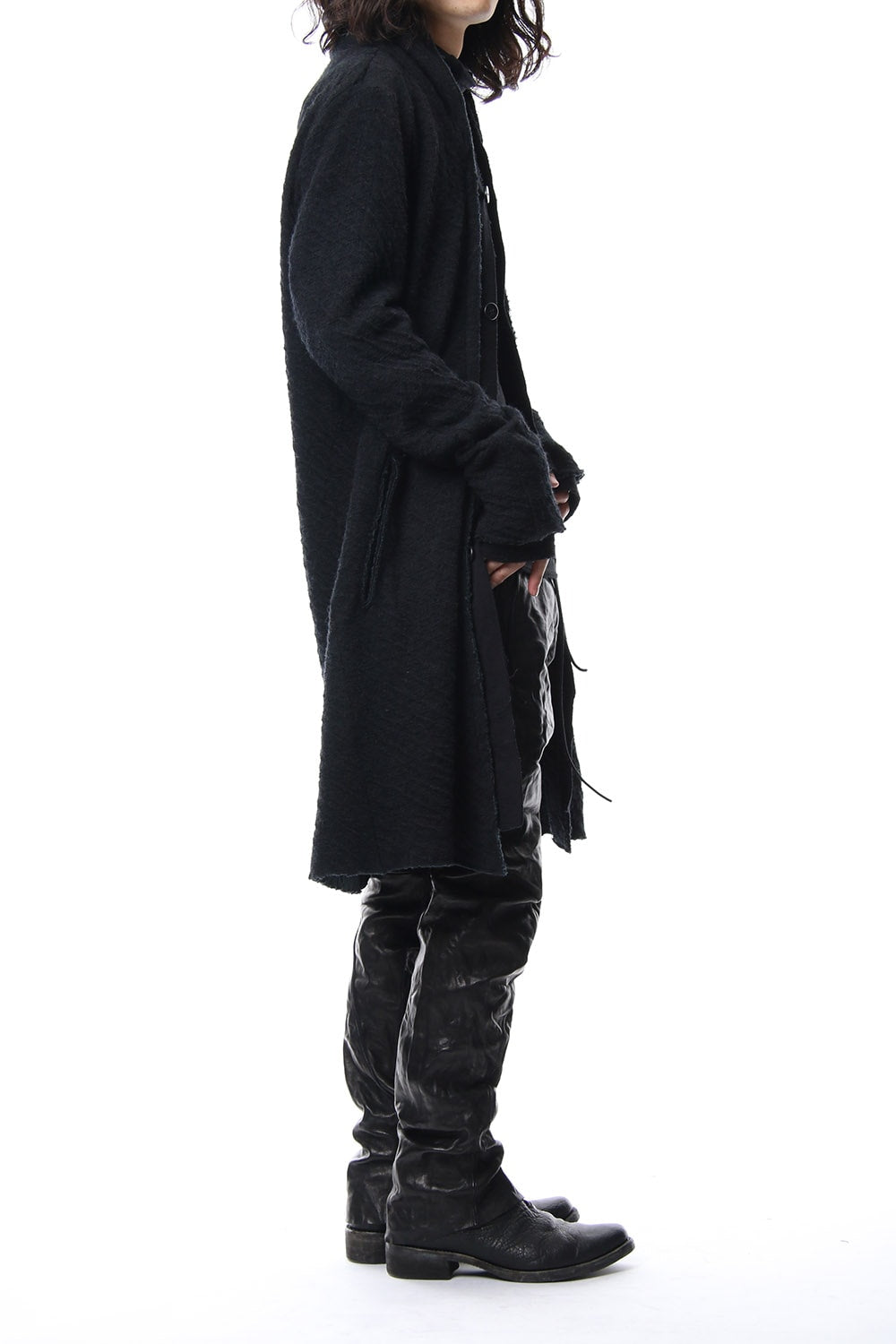 Norway wool dual-layered fabric coat