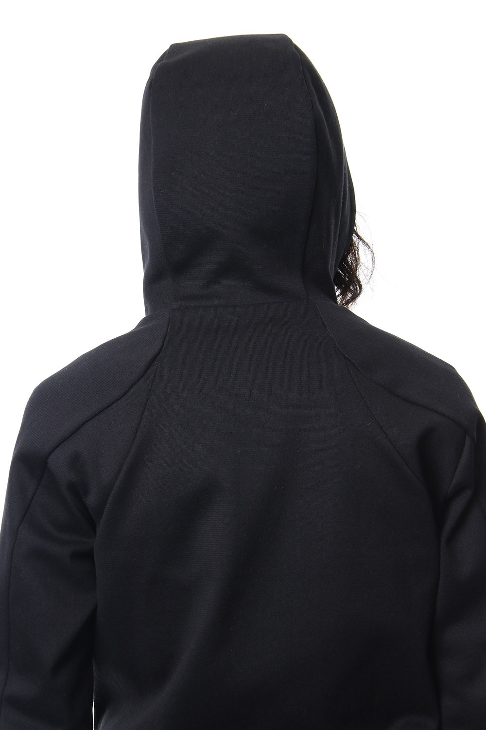 Heavy cotton jersey parka