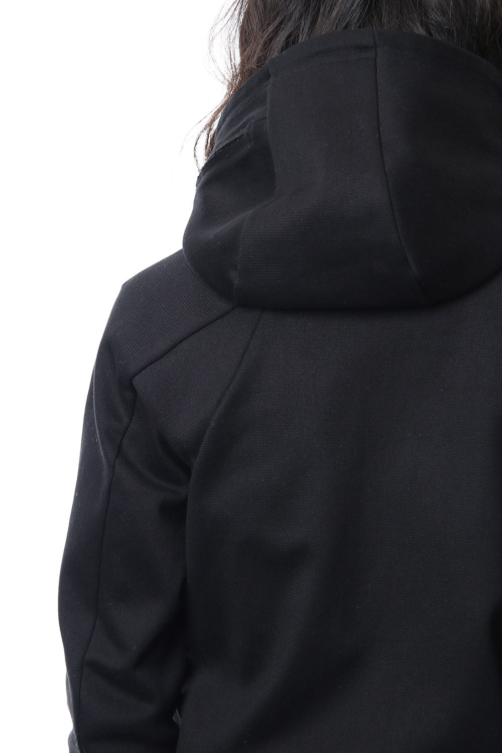 Heavy cotton jersey parka
