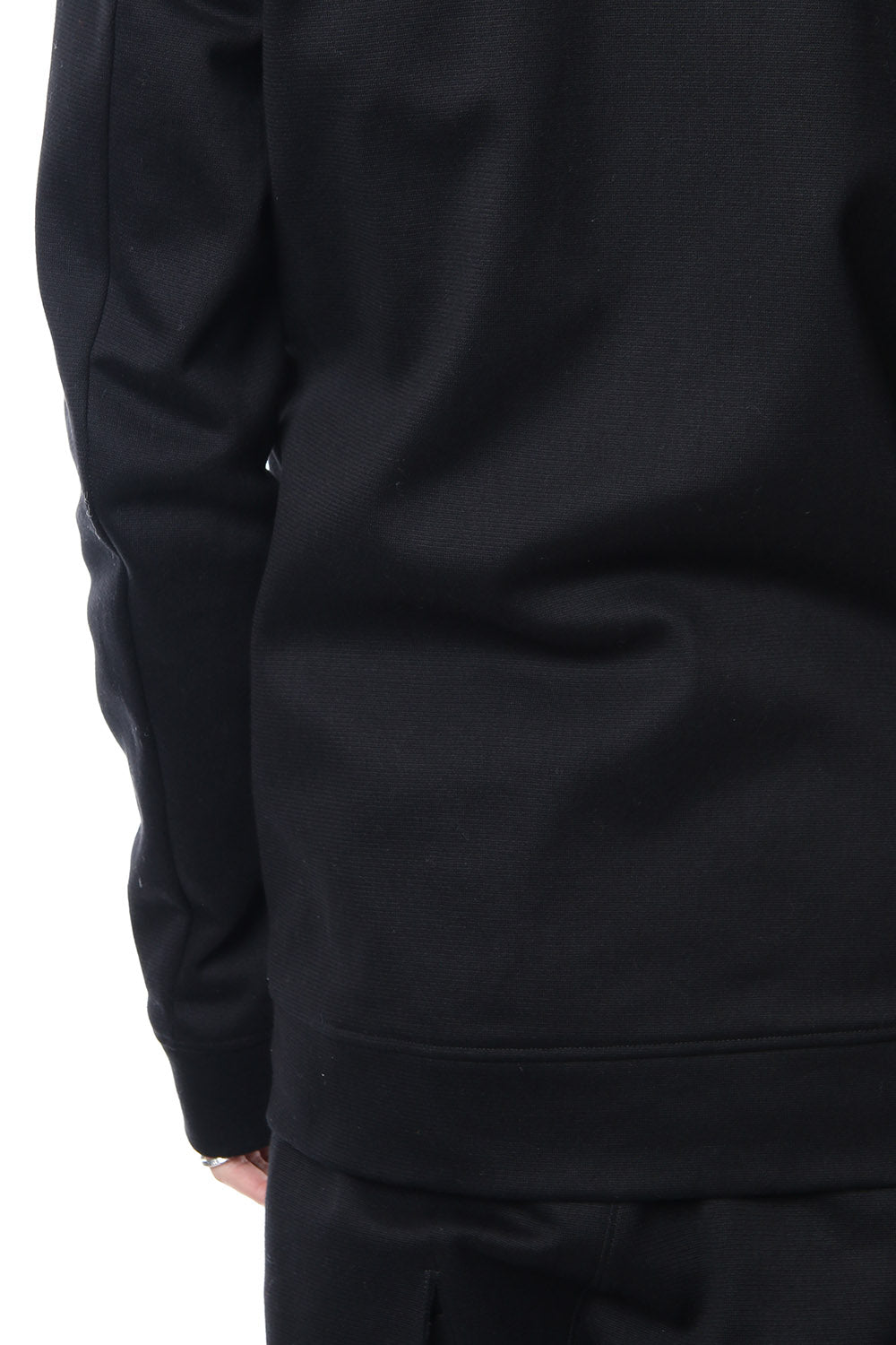 Heavy cotton jersey parka