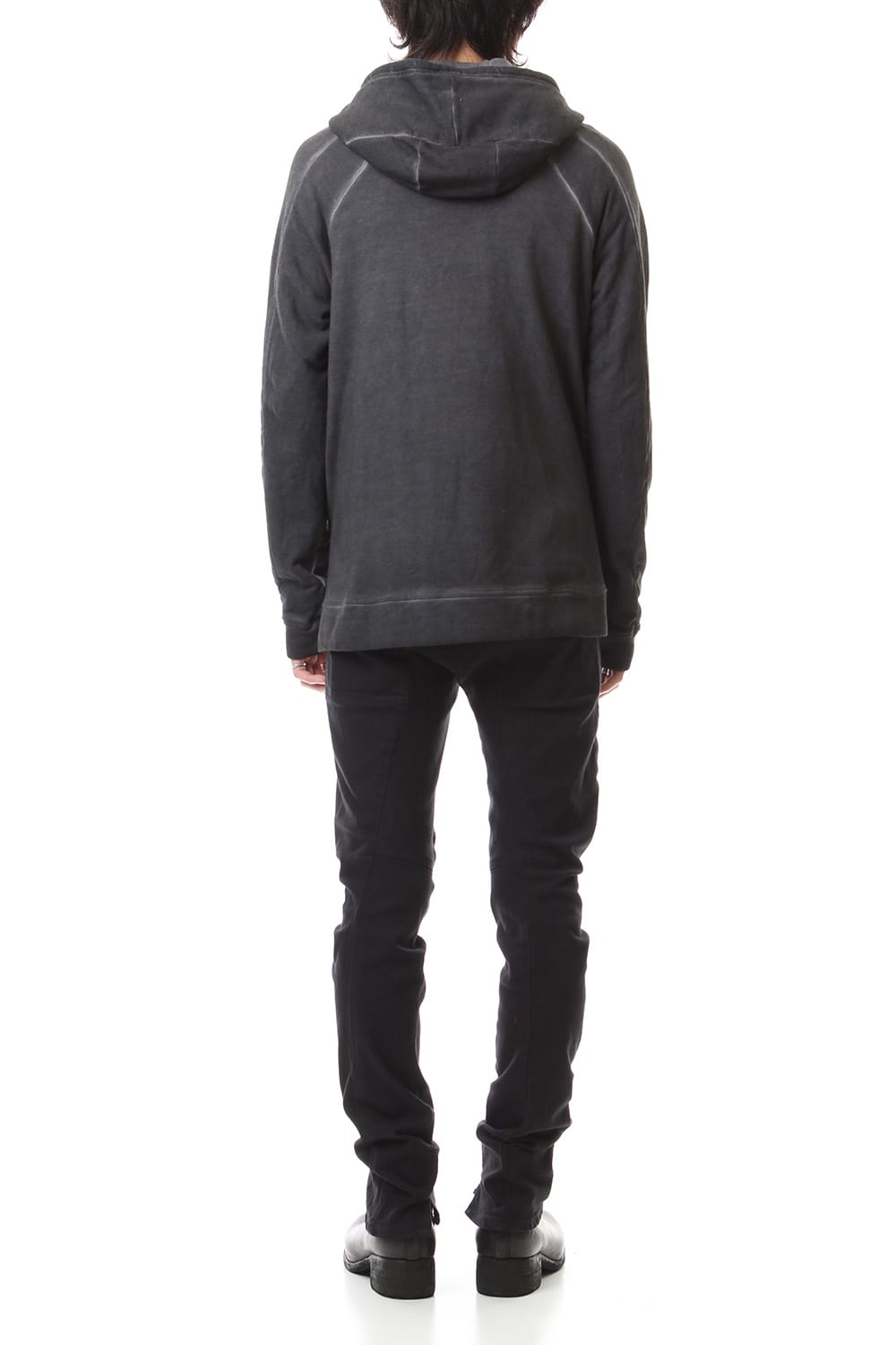 Fleece cold dyed Parka - ST101-0049A Charcoal