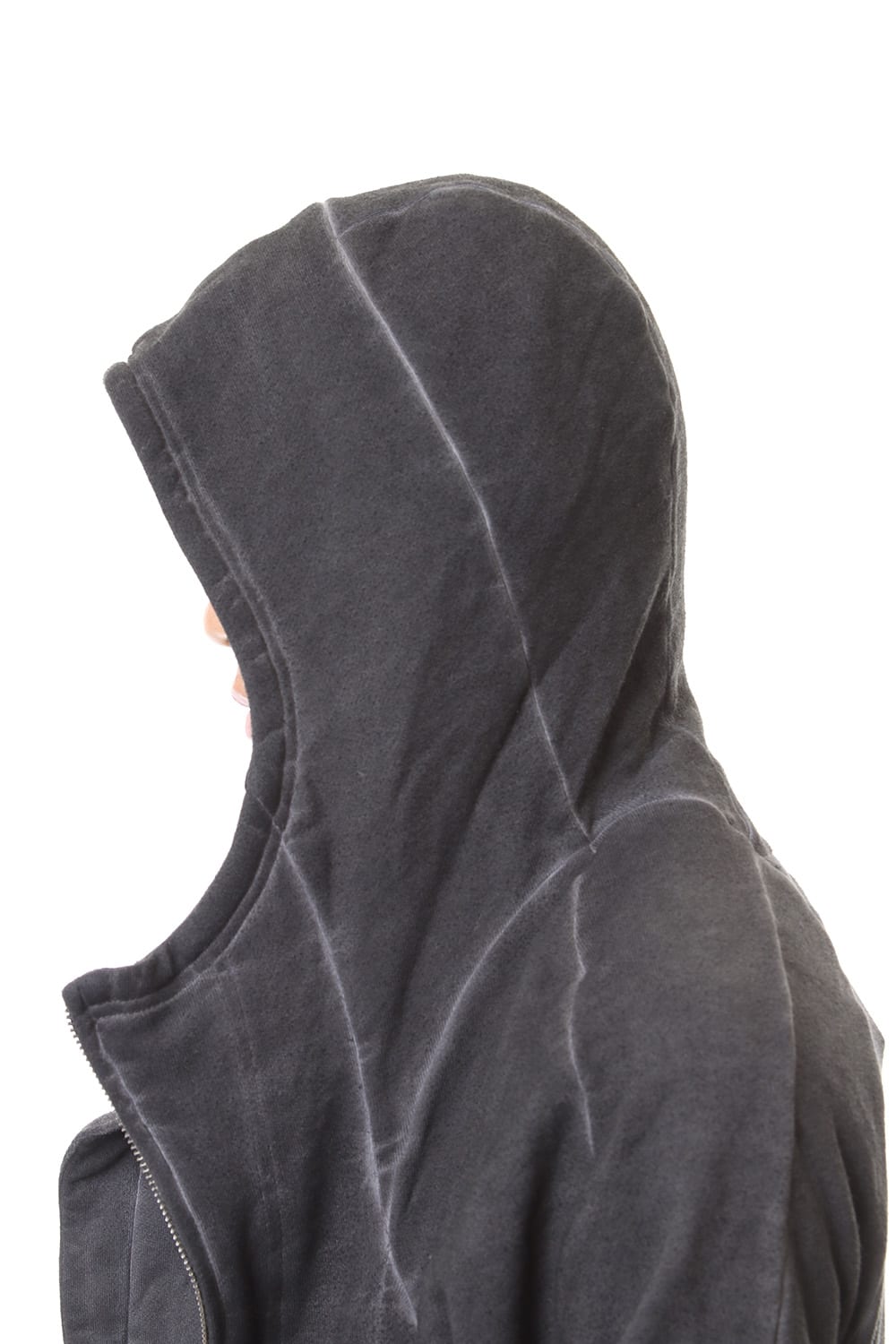 Fleece cold dyed Parka - ST101-0049A Charcoal