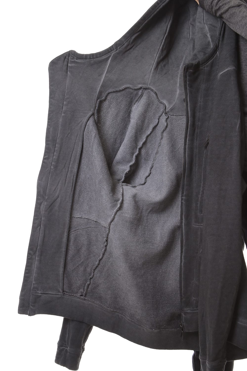Fleece cold dyed Parka - ST101-0049A Charcoal