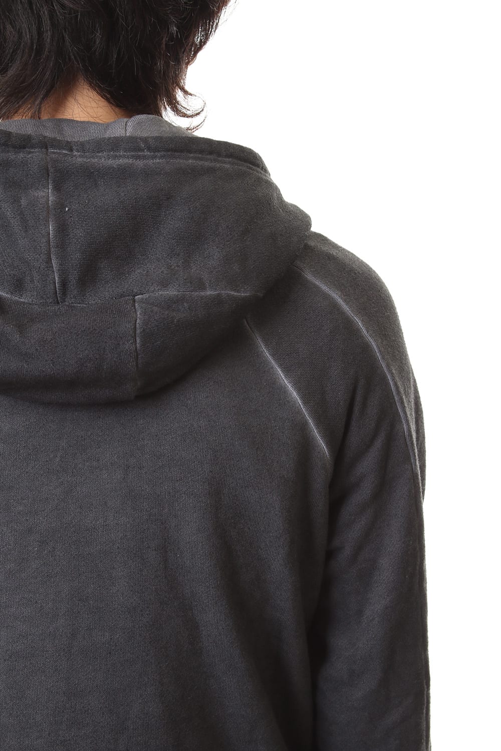 Fleece cold dyed Parka - ST101-0049A Charcoal