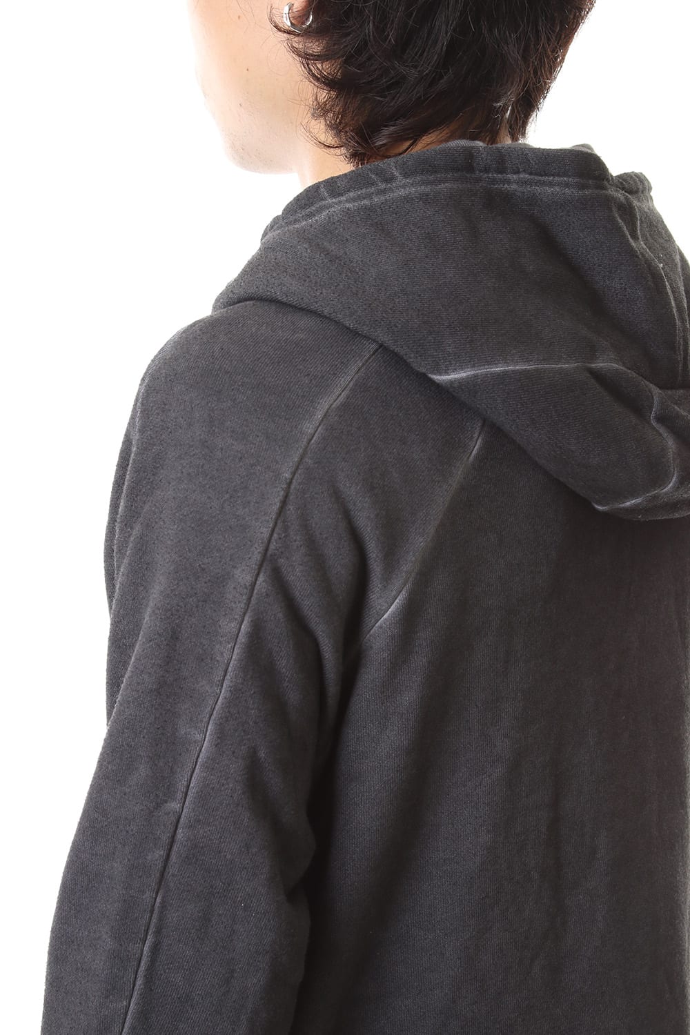 Fleece cold dyed Parka - ST101-0049A Charcoal