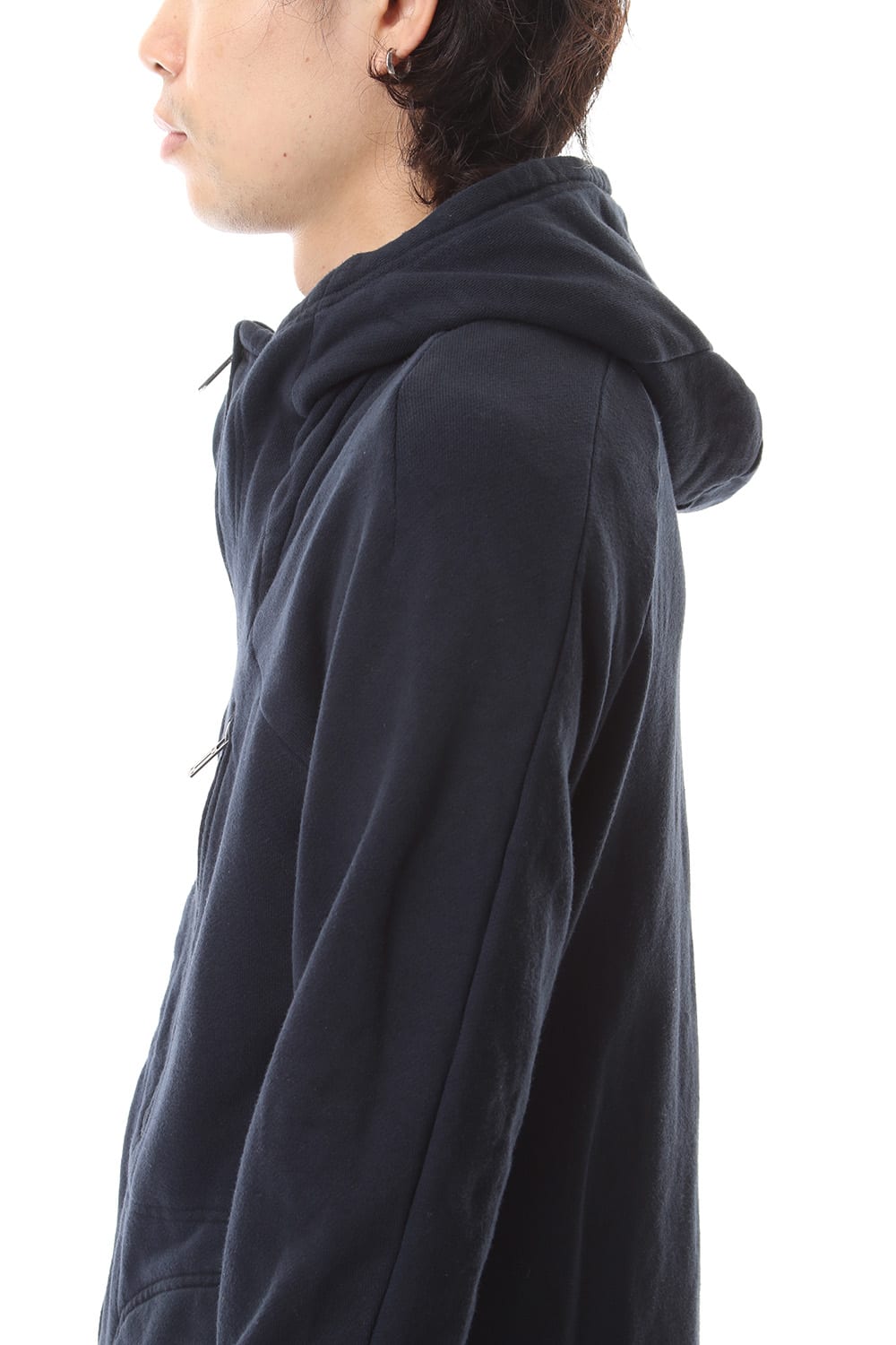 Fleece cold dyed Parka - ST101-0049A Navy