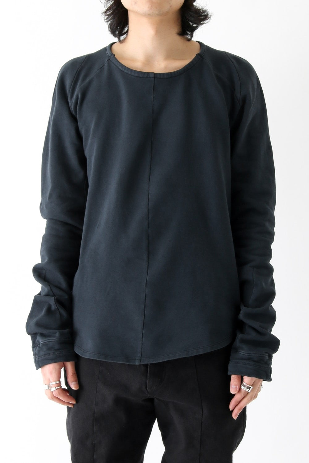 Long sleeve T shirt - Charcoal