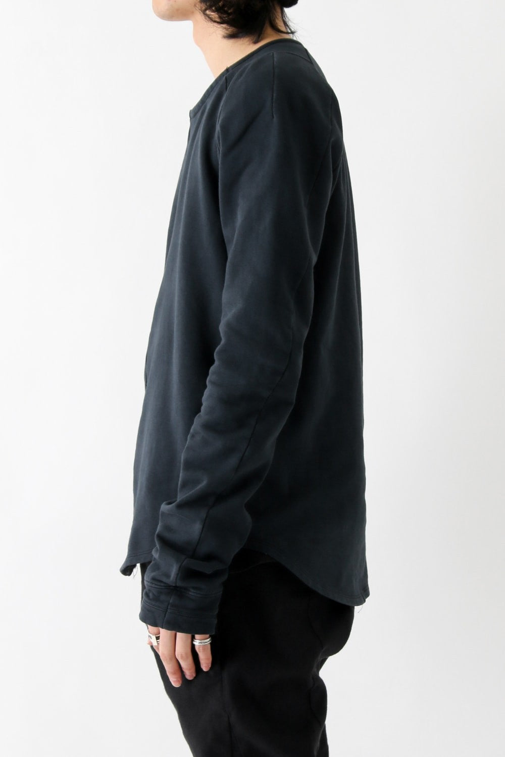 Long sleeve T shirt - Charcoal