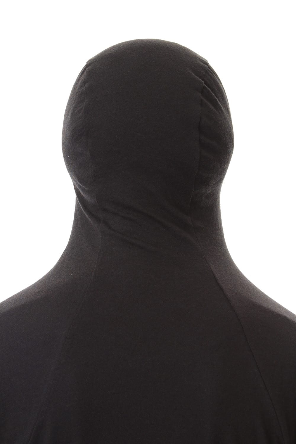 Yak india Gauze balaclava Hooded long sleeve T-shirts - ST101-0079A Black