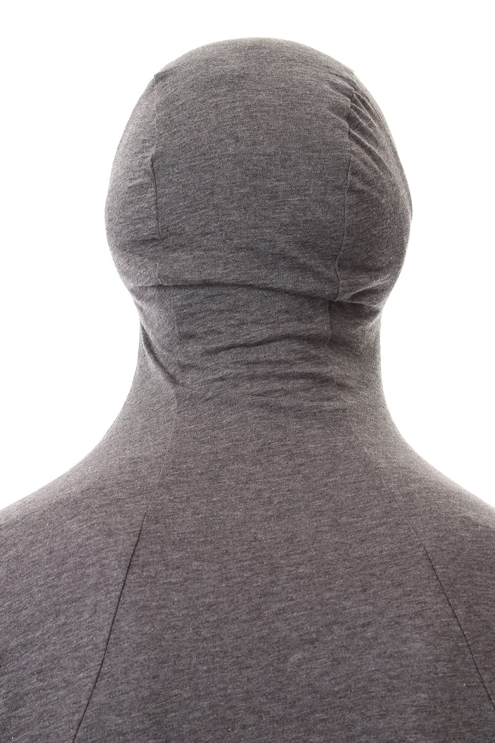 Yak india Gauze balaclava Hooded long sleeve T-shirts - ST101-0079A Charcoal