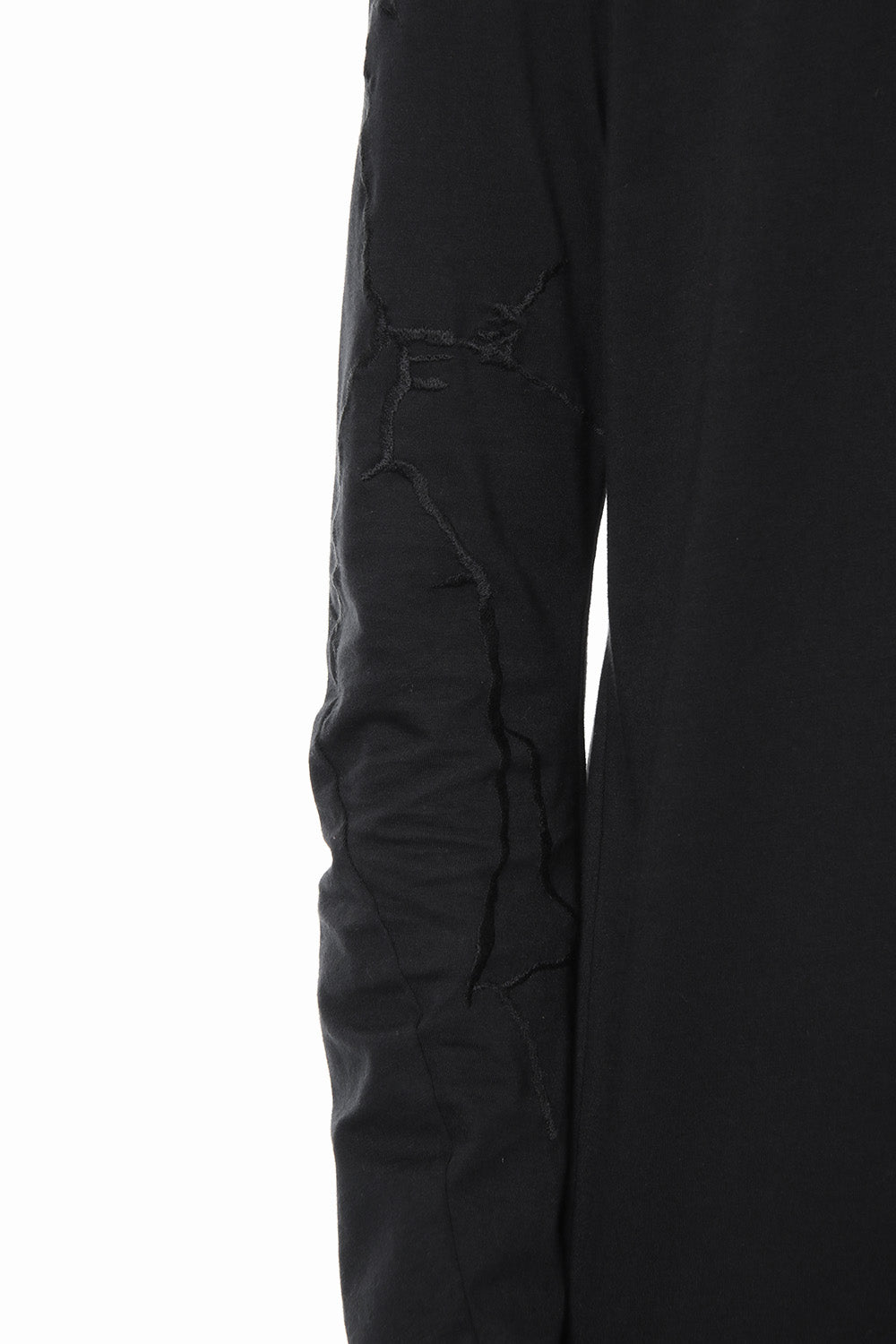 High Gauge India Embroidery Long Sleeve T-shirt - ST101-0079S