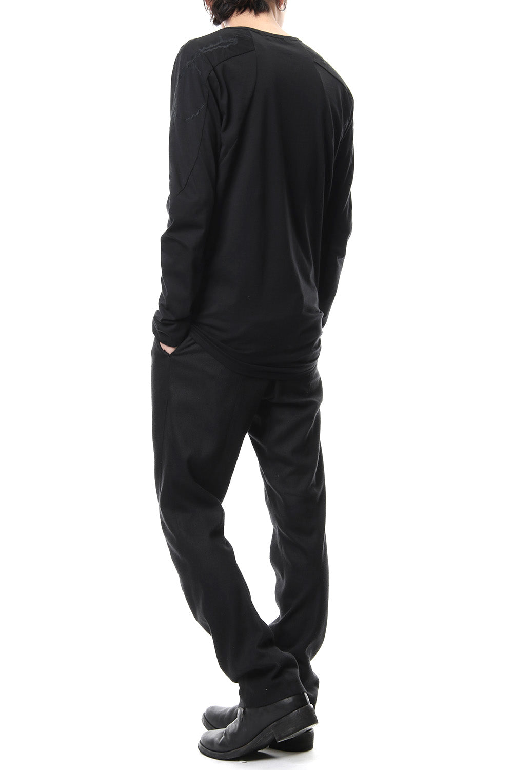 High Gauge India Embroidery Long Sleeve T-shirt - ST101-0079S