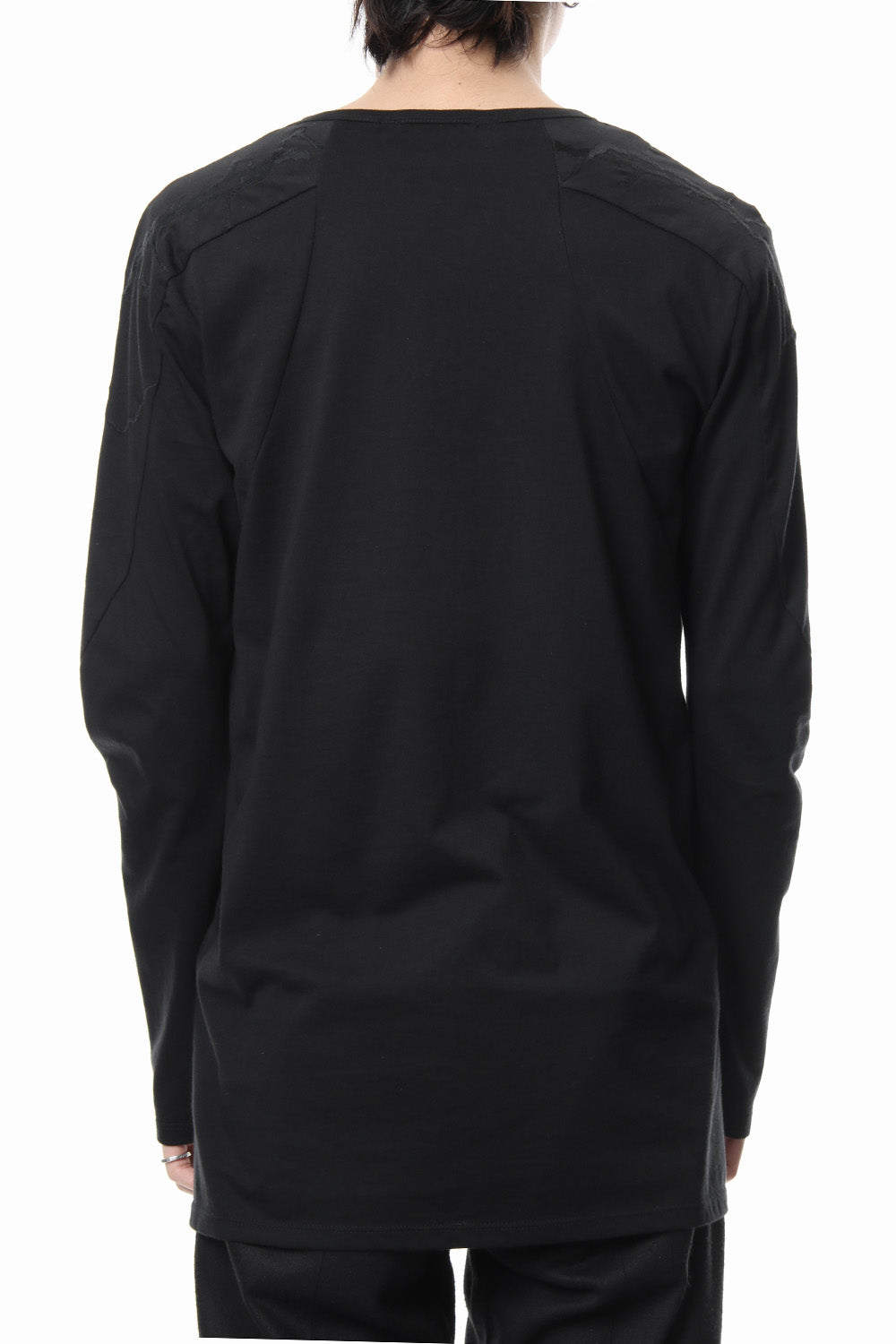 High Gauge India Embroidery Long Sleeve T-shirt - ST101-0079S