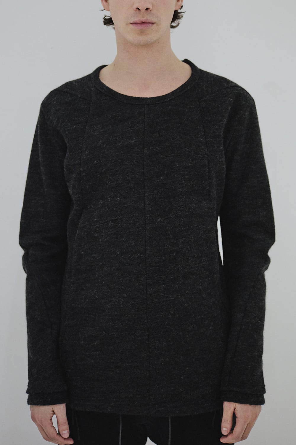 Norwegian wool Bonding Long sleeve T-shirts - ST101-0089A