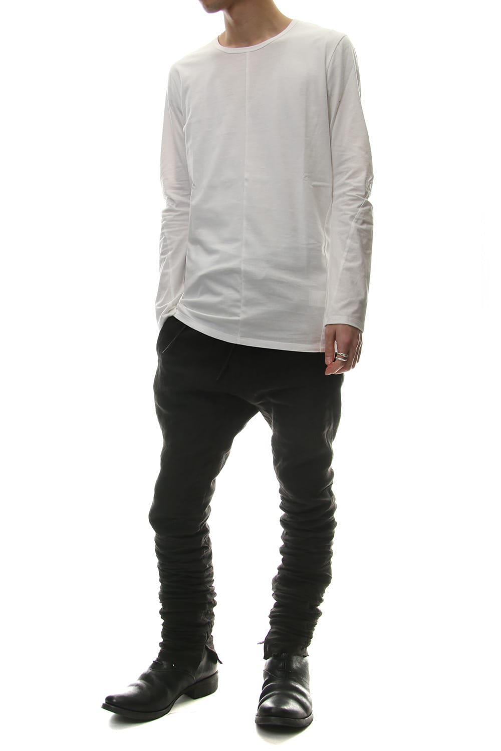 High Gauge India Long Sleeve T-shirt - ST101-0089S Off white