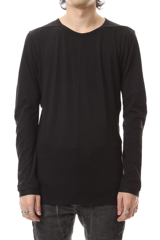 Yak india long sleeve T-shirts - ST101-0099A Black