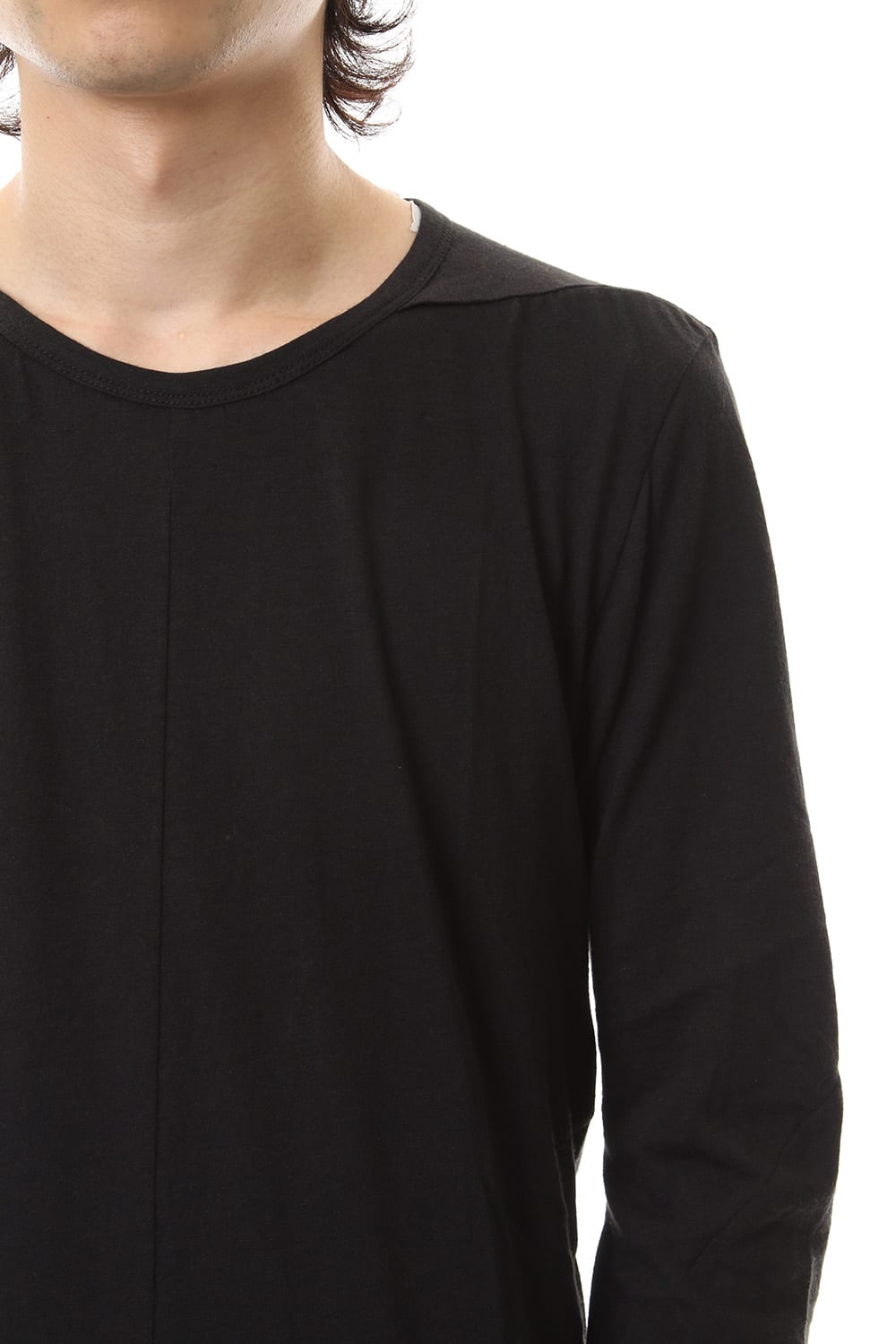 Yak india long sleeve T-shirts - ST101-0099A Black