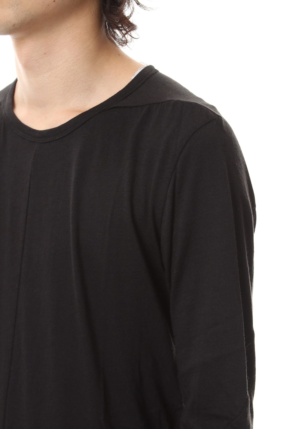 Yak india long sleeve T-shirts - ST101-0099A Black