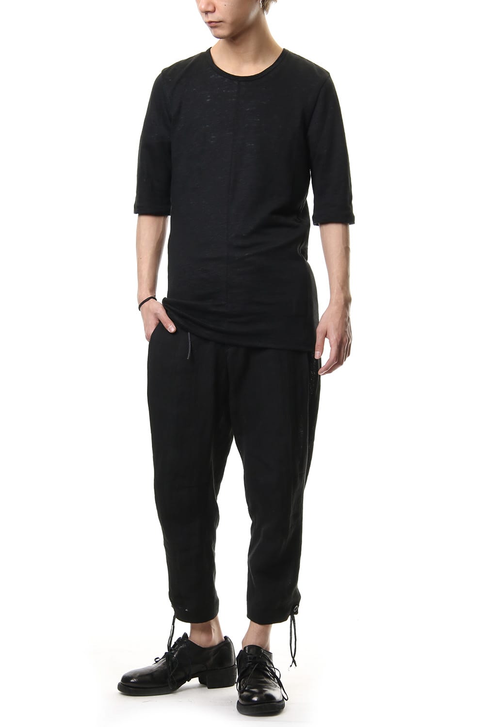 Linen India 1/2 Sleeve T-shirt - ST101-0109S